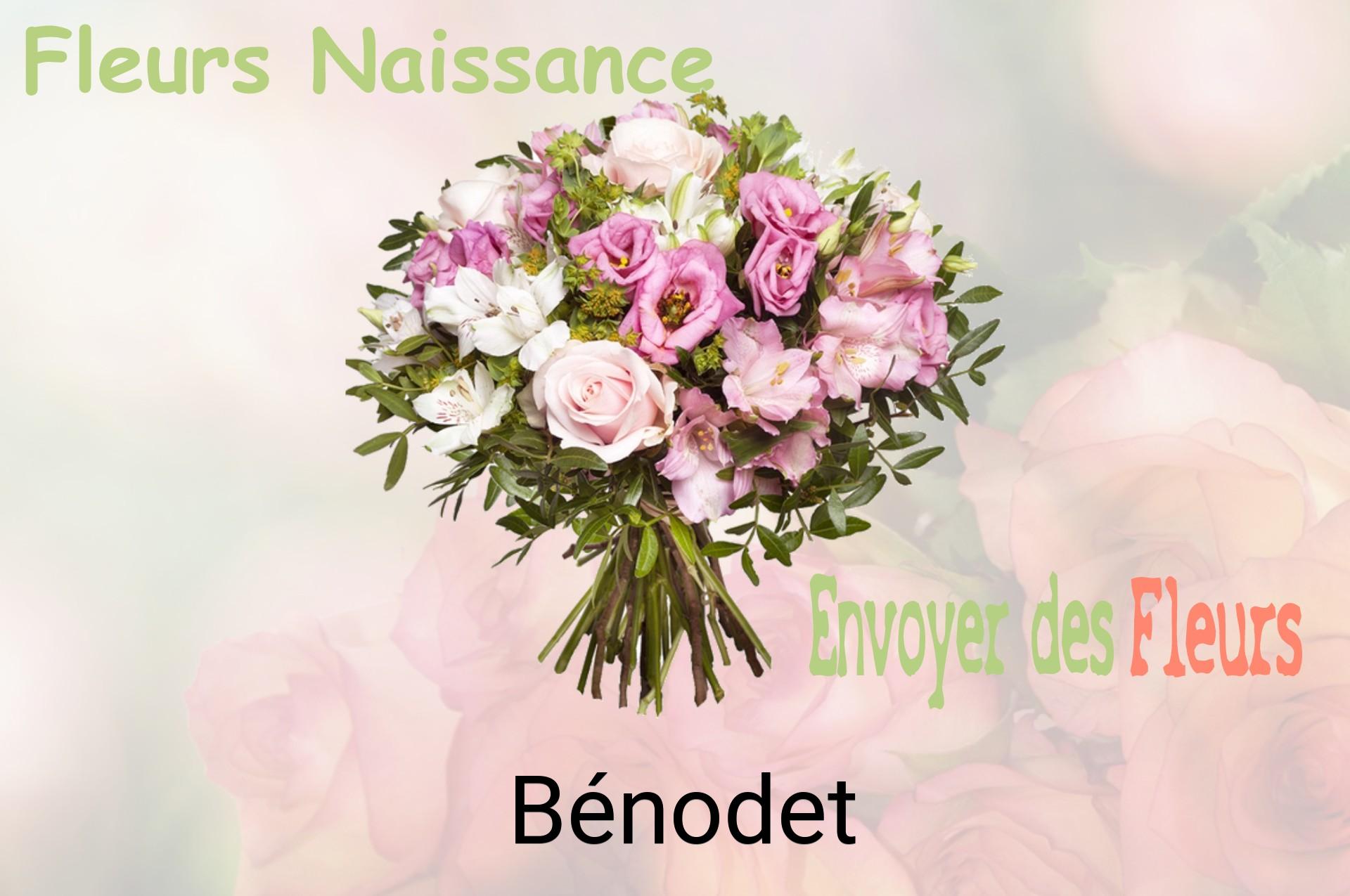 Bouquet de fleurs de naissance livré à Bénodet